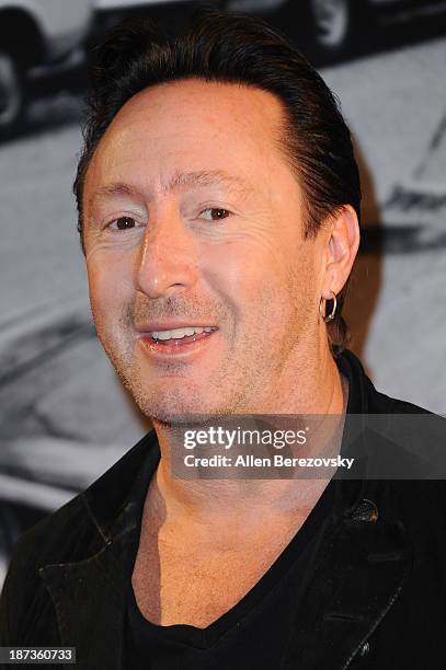 Recording artist Julian Lennon attends the John Varvatos' new book "John Varvatos: Rock In Fashion" launch party at John Varvatos Los Angeles on...