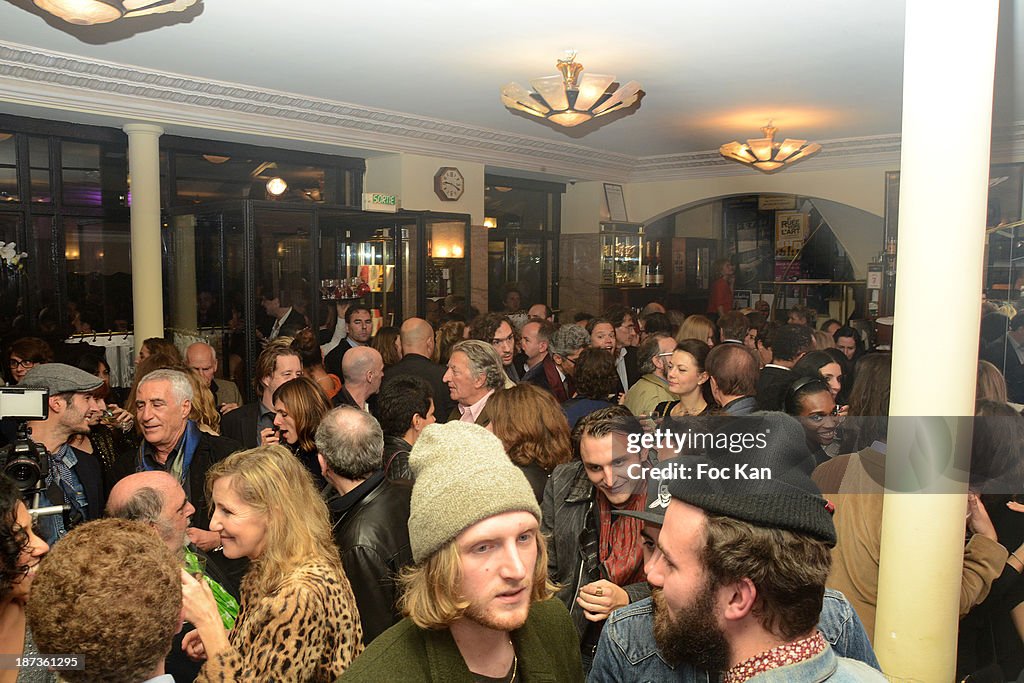 'Prix de Flore 2013' :  Ceremony Cocktail At Cafe De Flore