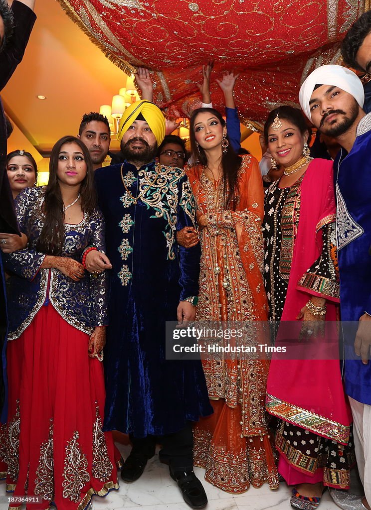 Daler Mehndi's Daughter Tie Knot With Son Of Hans Raj Hans