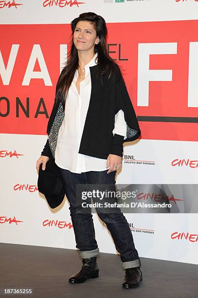 Elisa Toffoli attends the 'L'Ultima Ruota Del Carro' Photocall during the 8th Rome Film Festival at the Auditorium Parco Della Musica on November 8,...