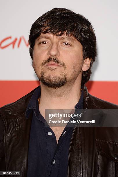 Ricky Memphis attends the 'L'Ultima Ruota Del Carro' Photocall during the 8th Rome Film Festival at the Auditorium Parco Della Musica on November 8,...