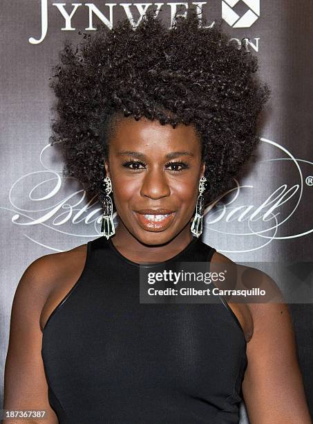 Actress Uzo Aduba attends the 10th annual Keep A Child Alive Black Ball at Hammerstein Ballroom on November 7, 2013 in New York City.