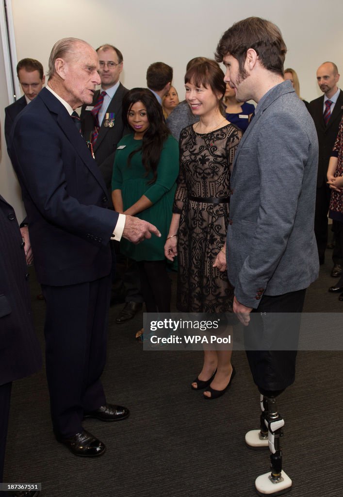 Queen Elizabeth II And Prince Philip, Duke Of Edinburgh Open The SSAFA Headquarters In London