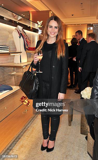 Susie Amy attends the launch of Louis Vuitton Townhouse at Selfridges on November 7, 2013 in London, England.