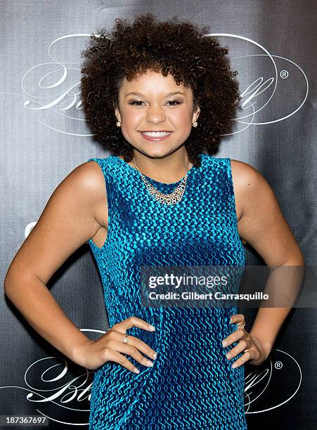 Singer Rachel Crow attends the 10th annual Keep A Child Alive Black Ball at Hammerstein Ballroom on November 7, 2013 in New York City.