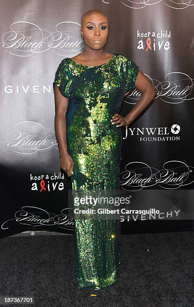 Singer/songwriter Laura Mvula attends the 10th annual Keep A Child Alive Black Ball at Hammerstein Ballroom on November 7, 2013 in New York City.