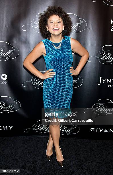 Singer Rachel Crow attends the 10th annual Keep A Child Alive Black Ball at Hammerstein Ballroom on November 7, 2013 in New York City.