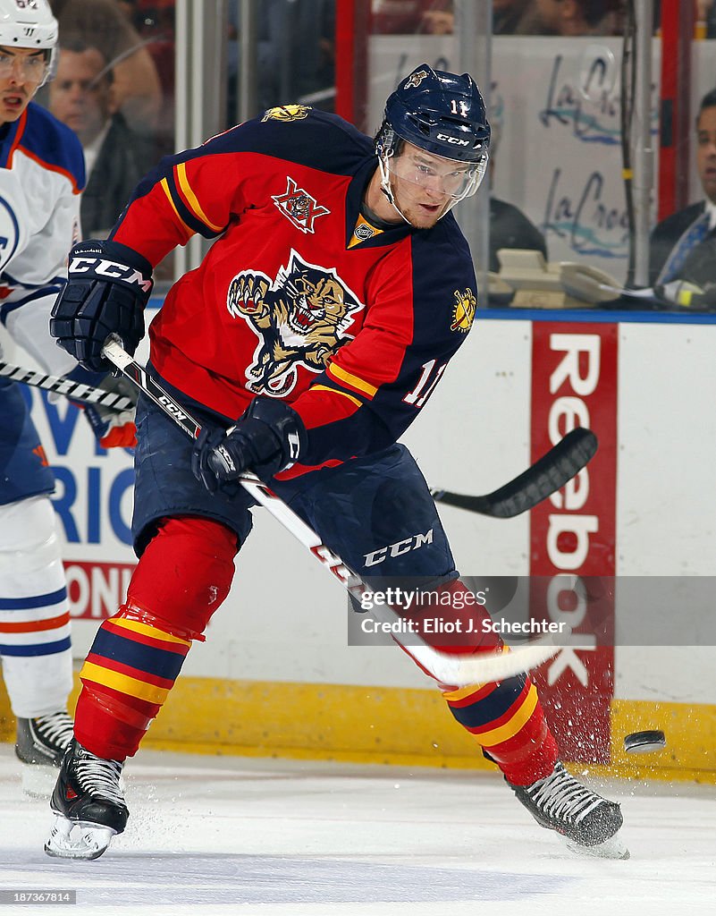 Edmonton Oilers v Florida Panthers