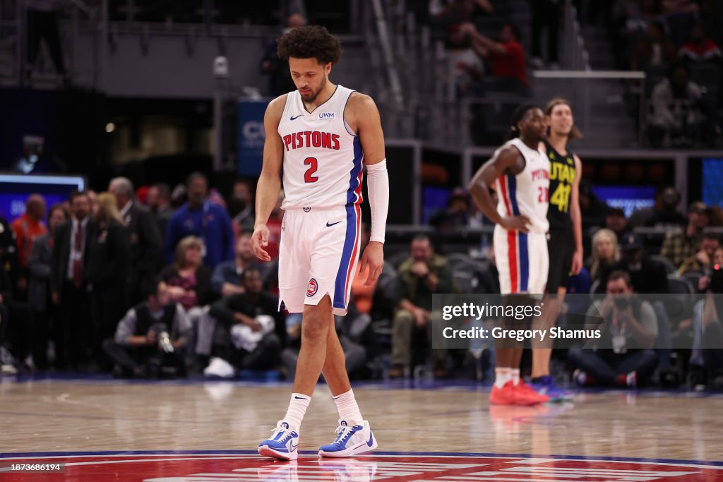 Utah Jazz v Detroit Pistons