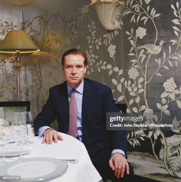 English household cavalry officer James Hewitt, circa 1998.