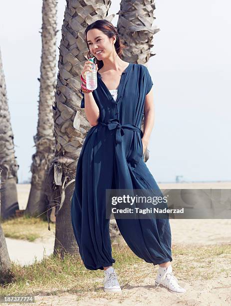 Actress Berenice Marlohe is photographed for Grazia France on May 9, 2013 in Santa Monica, California. PUBLISHED IMAGE.