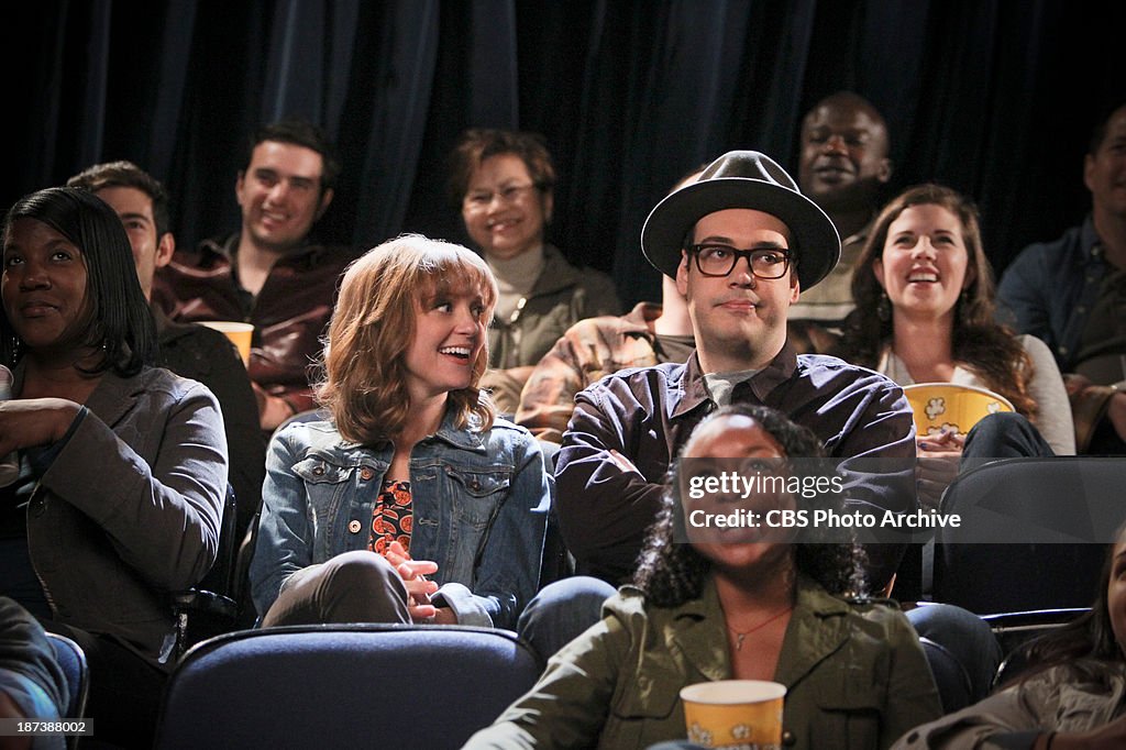 The Talk Pictured Jayma Mays As Debbie And Nelson Franklin As the-talk-pictured-jayma-mays-as-debbie-and-nelson-franklin-as