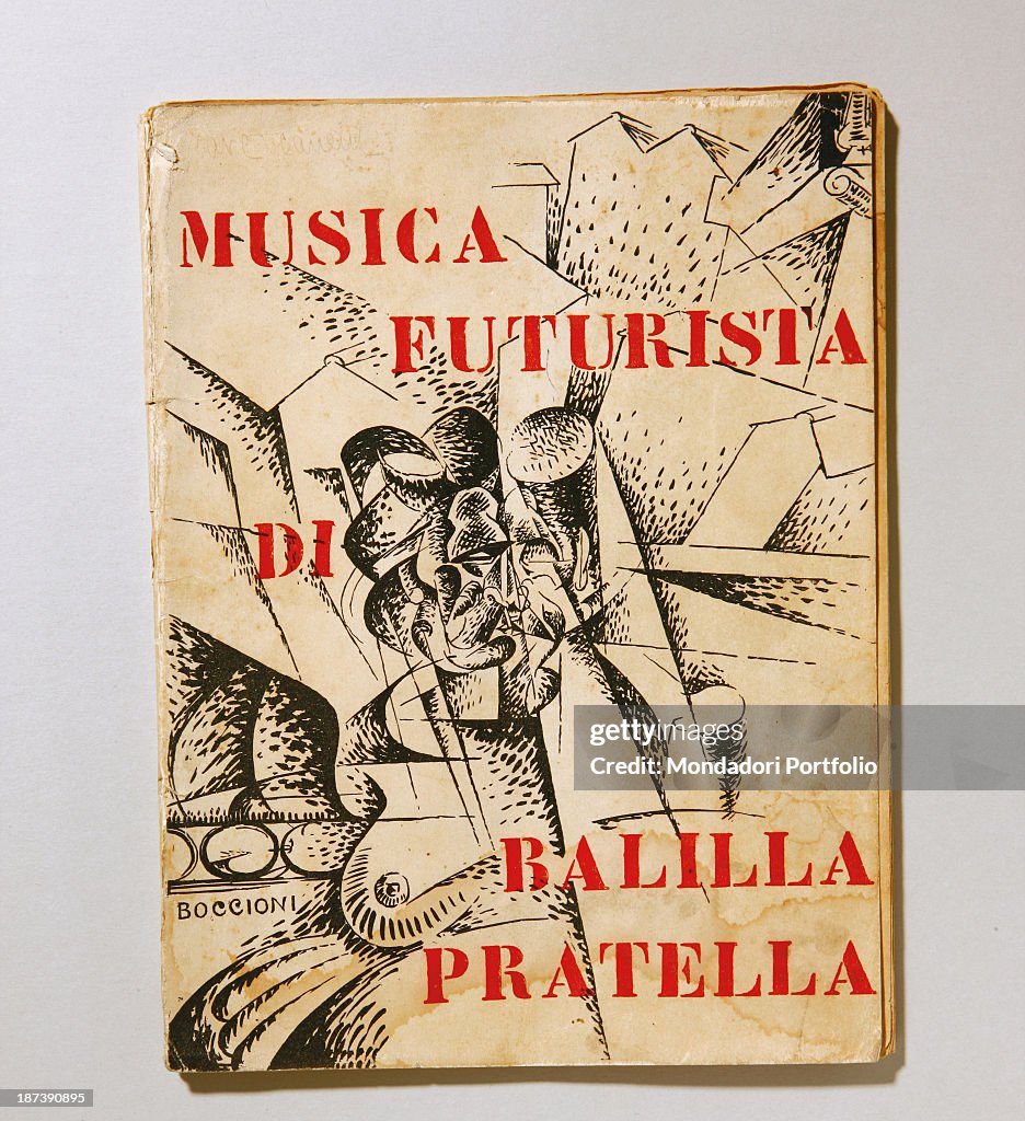 Music Futurist Balilla Pratella, by Boccioni Umberto, 20th Century, 191?,
