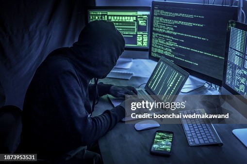 Wanted hackers coding virus ransomware using laptops and computers. Wanted hackers coding virus ransomware using laptops and computers.