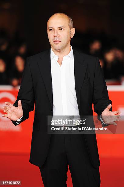 Director Vincenzo Marra attends 'L'Amministratore' Premiere during The 8th Rome Film Festival on November 8, 2013 in Rome, Italy.