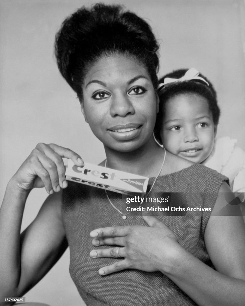 Nina Simone And Daughter