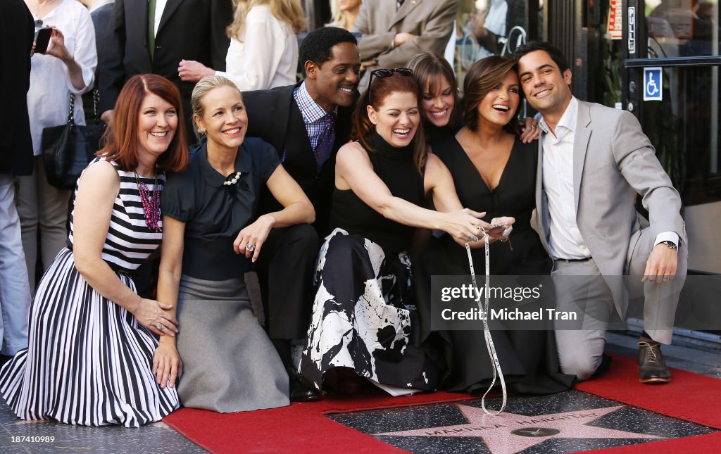 Mariska Hargitay Honored With Star On The Hollywood Walk Of Fame