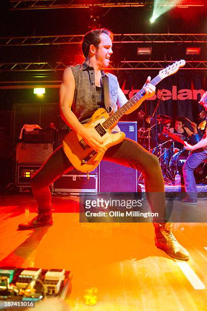 Ed Bramford of Toseland performs at 02 Academy on November 8, 2013 in Leicester, England.