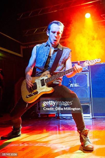 Ed Bramford of Toseland performs at 02 Academy on November 8, 2013 in Leicester, England.