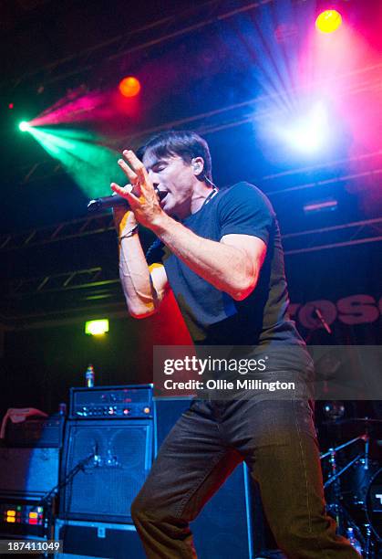 James Toseland of Toseland performs at 02 Academy on November 8, 2013 in Leicester, England.