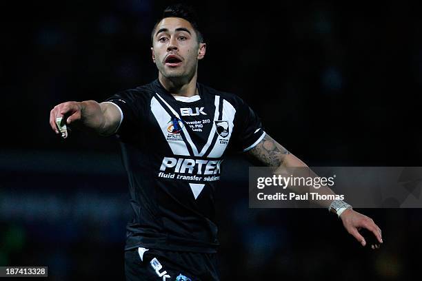 Sean Johnson Rugby 90 New Zealand V Papua New Guinea Rugby League World Cup Group B Stock ...