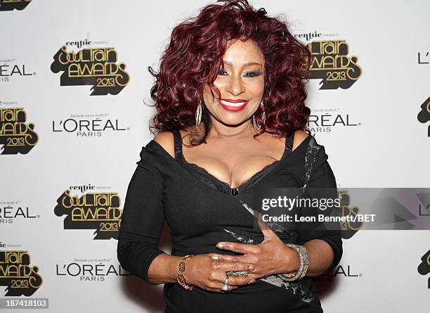 Recording artist Chaka Khan attends the Soul Train Awards 2013 at the Orleans Arena on November 8, 2013 in Las Vegas, Nevada.