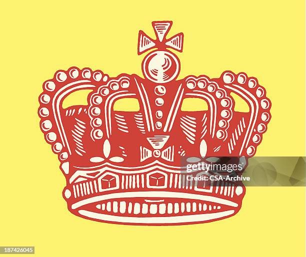 ilustrações de stock, clip art, desenhos animados e ícones de coroa do pão - queen royal person