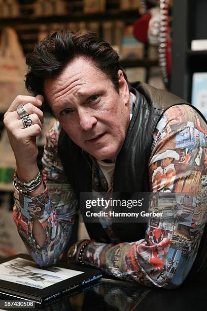 Michael Madsen at Book Soup on November 8, 2013 in West Hollywood, California.