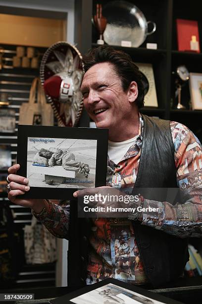 Michael Madsen at Book Soup on November 8, 2013 in West Hollywood, California.