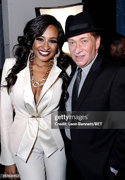 Producer Janell Snowden and singer Bobby Caldwell attend the Soul Train Awards 2013 at the Orleans Arena on November 8, 2013 in Las Vegas, Nevada.
