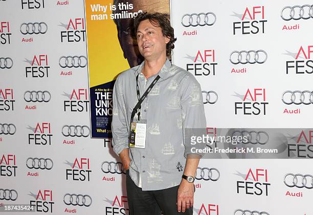 Director Kim Mordaunt attends the premiere of "The Unknown Known: The Life and Times of Donald Rumsfeld" during AFI FEST 2013 presented by Audi at...