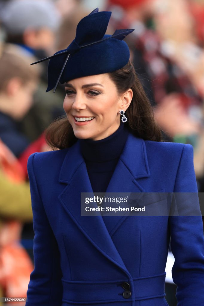 The British Royal Family Attend The Christmas Morning Service