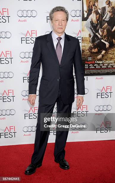 Actor Chris Cooper arrives at the AFI FEST 2013 Gala Screening of "August: Osage County" at TCL Chinese Theatre on November 8, 2013 in Hollywood,...