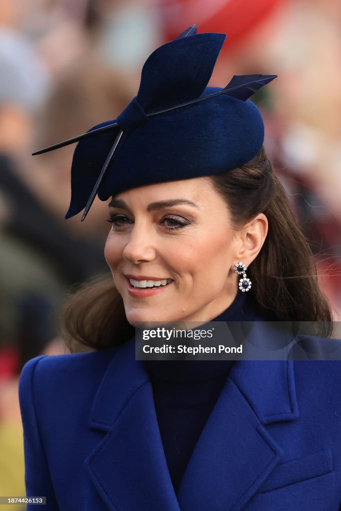 The British Royal Family Attend The Christmas Morning Service