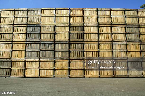 Crate Stack Stack Of Crates Wooden Photos and Premium High Res Pictures - Getty Images