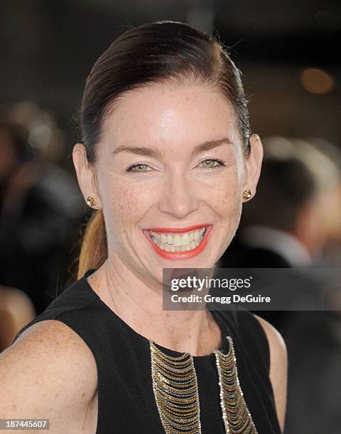 Actress Julianne Nicholson arrives at the AFI FEST 2013 Gala Screening of "August: Osage County" at TCL Chinese Theatre on November 8, 2013 in...