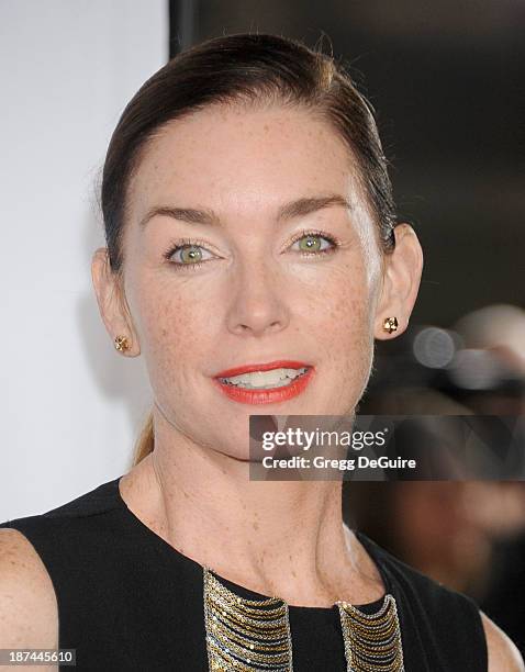 Actress Julianne Nicholson arrives at the AFI FEST 2013 Gala Screening of "August: Osage County" at TCL Chinese Theatre on November 8, 2013 in...