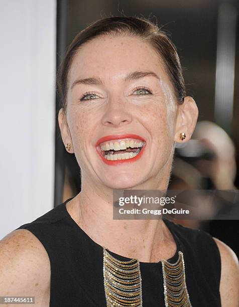 Actress Julianne Nicholson arrives at the AFI FEST 2013 Gala Screening of "August: Osage County" at TCL Chinese Theatre on November 8, 2013 in...