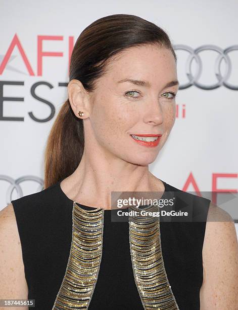 Actress Julianne Nicholson arrives at the AFI FEST 2013 Gala Screening of "August: Osage County" at TCL Chinese Theatre on November 8, 2013 in...