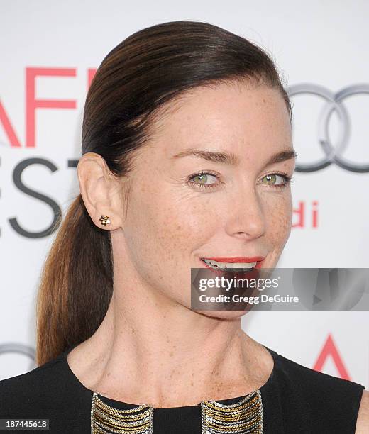 Actress Julianne Nicholson arrives at the AFI FEST 2013 Gala Screening of "August: Osage County" at TCL Chinese Theatre on November 8, 2013 in...