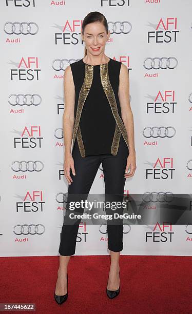 Actress Julianne Nicholson arrives at the AFI FEST 2013 Gala Screening of "August: Osage County" at TCL Chinese Theatre on November 8, 2013 in...