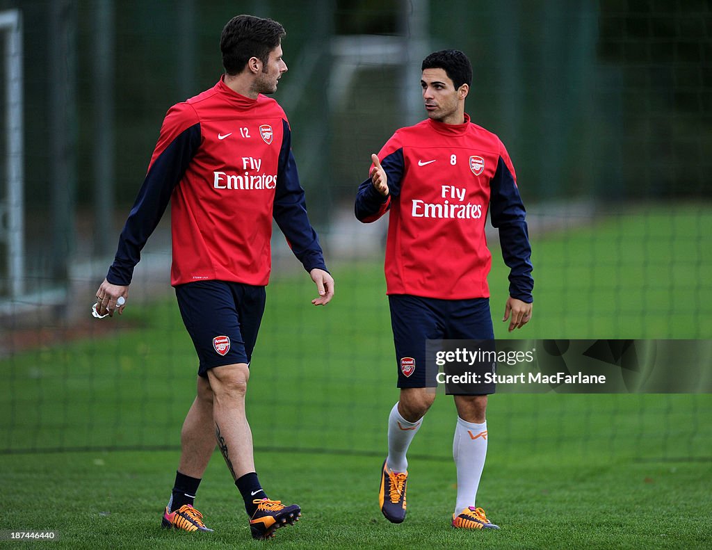 Arsenal Training Session