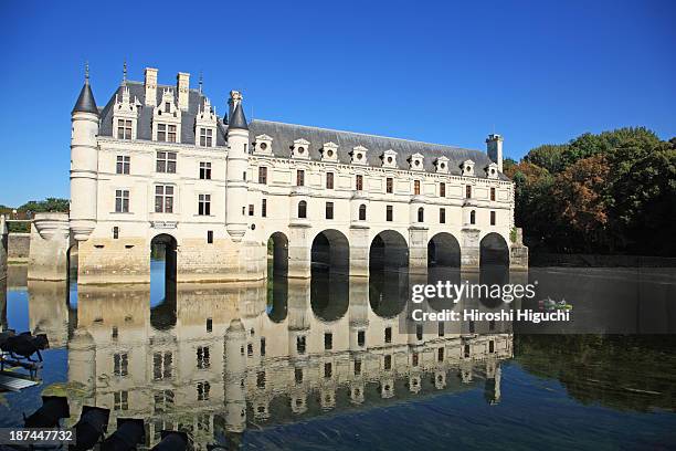 france, chateau de chenonceau - chenonceau stock pictures, royalty-free photos & images