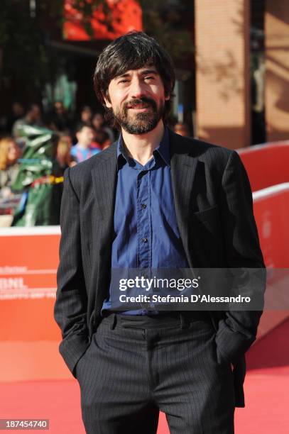 Actor Luigi Lo Cascio attends 'Marina' Premiere during The 8th Rome Film Festival on November 9, 2013 in Rome, Italy.