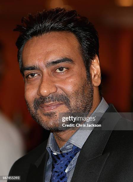 Ajay Devgan at the British Asian Trust Reception on day 4 of an official visit to India on November 9, 2013 in Mumbai, India. This will be the Royal...