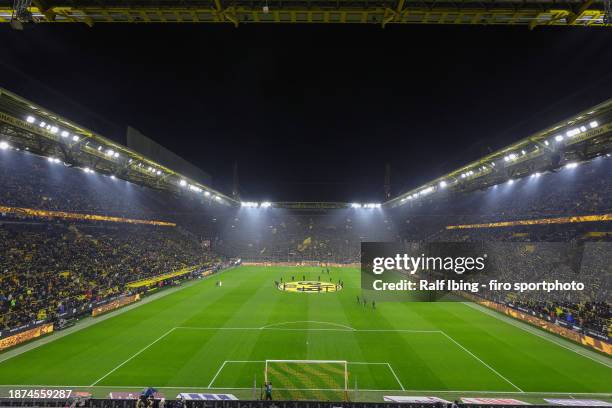 General view of Signal Iduna Park ahead of the Bundesliga match between Borussia Dortmund and 1. FSV Mainz 05 at Signal Iduna Park on December 19,...