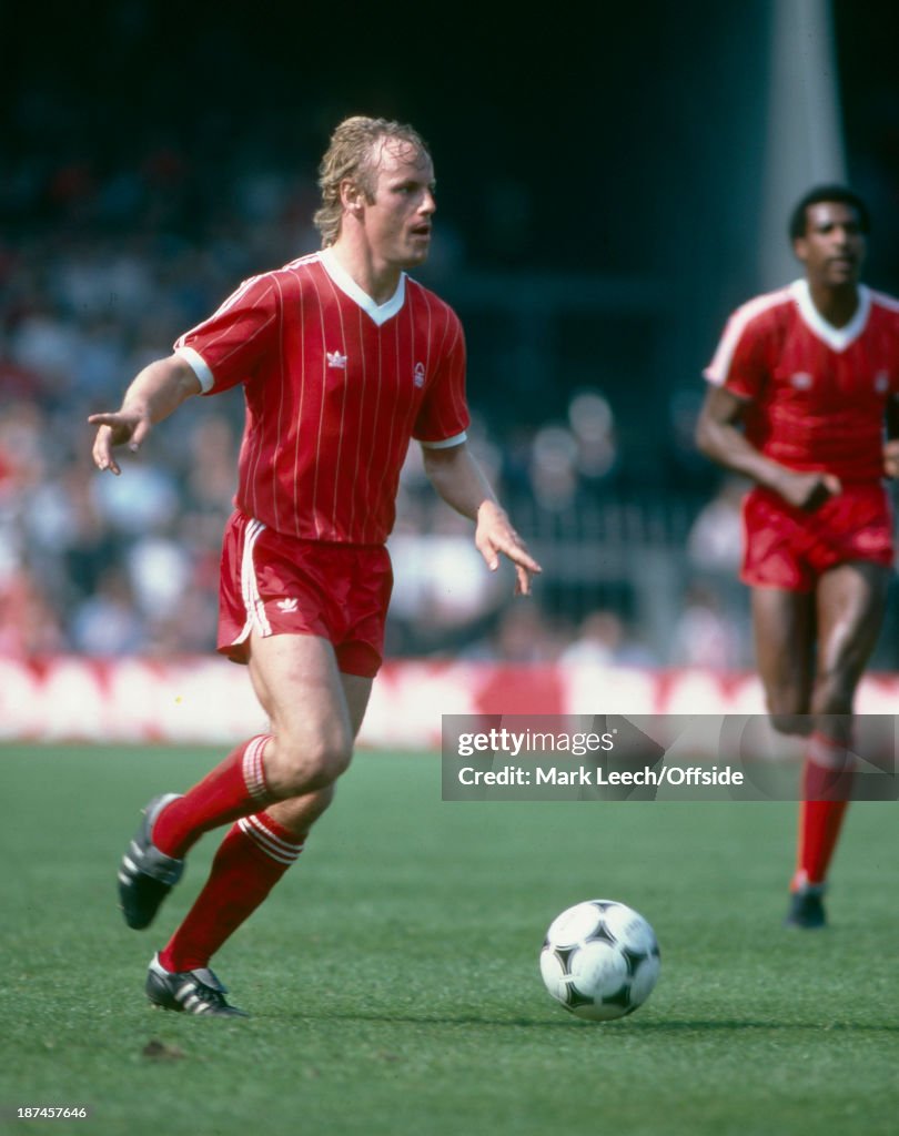 Jurgen Roeber Nottingham Forest FC 1982