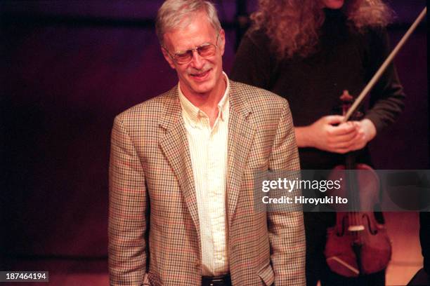Ensemble 21 performing the music of Jonathan Harvey at Miller Theater on Monday night, November 15, 1999. The concert is part of IRCAM Week 1999.This...