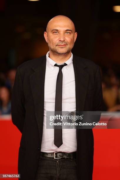 Marco Santarelli attends 'Lettera Al Presidente' Premiere during The 8th Rome Film Festival at Auditorium Parco Della Musica on November 9, 2013 in...