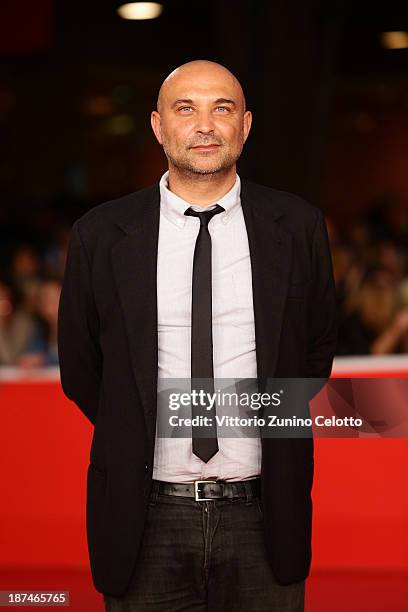 Marco Santarelli attends 'Lettera Al Presidente' Premiere during The 8th Rome Film Festival at Auditorium Parco Della Musica on November 9, 2013 in...